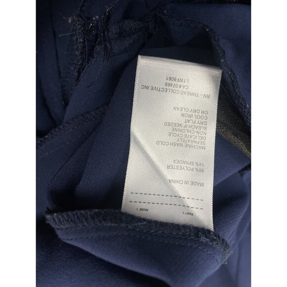 Women’s Laundry by Shelli Segal Navy Blue Dress Pants 6 - Picture 7 of 13